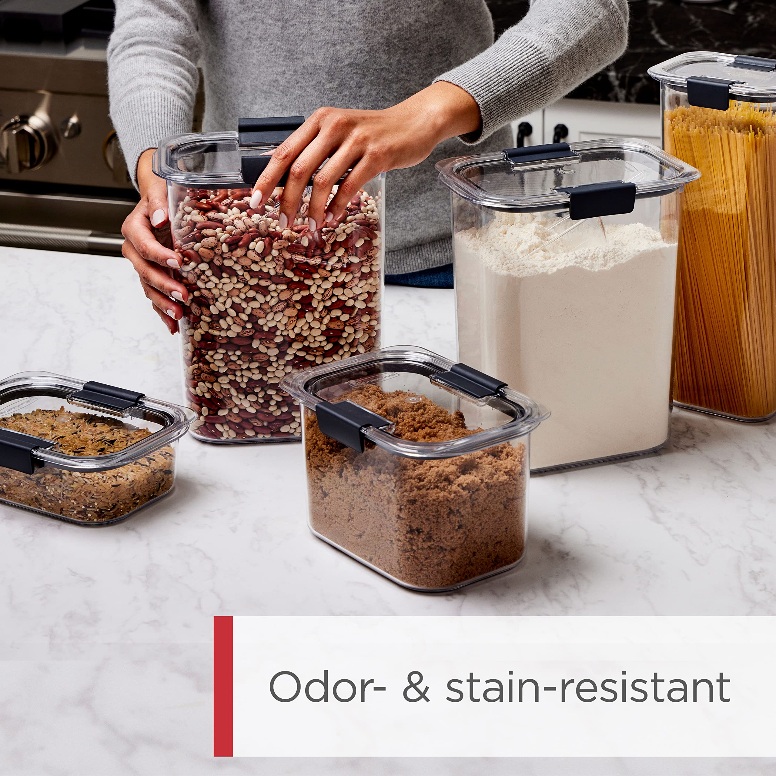 Rubbermaid Brilliance cuillère-doseuse ½ tasse utilisée pour mesurer ingrédients