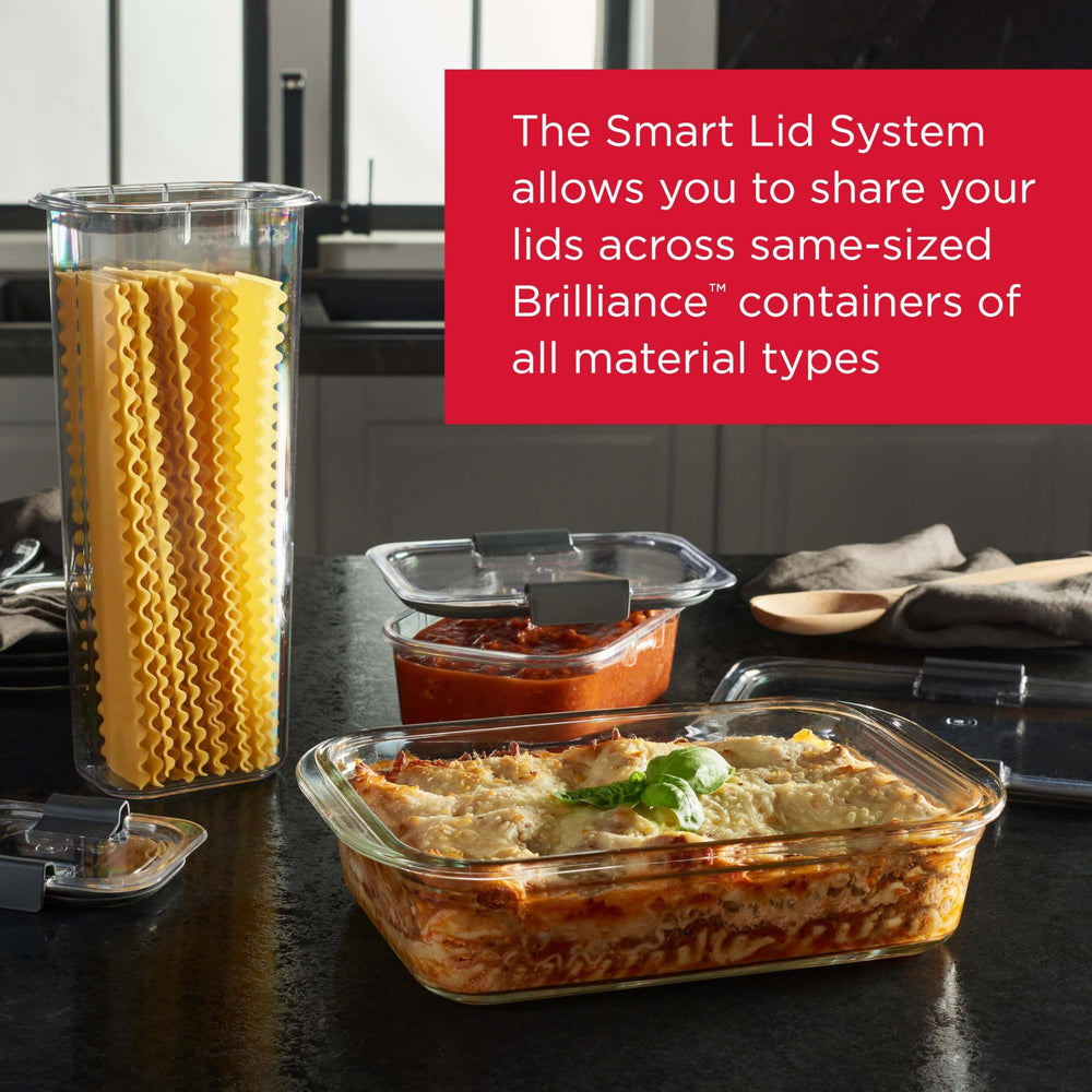 Rubbermaid Brilliance en micro-ondes avec évents pour réchauffage sans éclaboussures