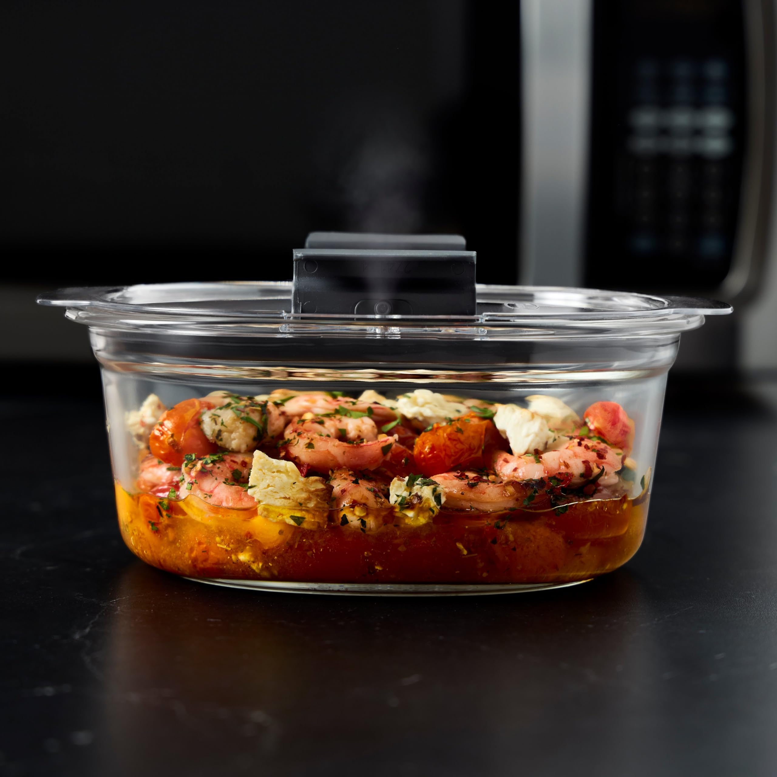 Rubbermaid Brilliance en usage pour transporter repas sans fuites