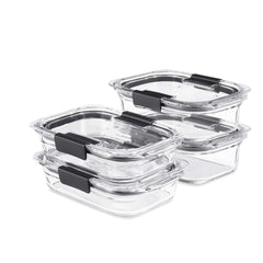 Rubbermaid Brilliance face avant montrant design clair et gain de place