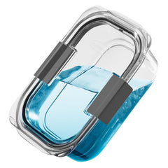 Rubbermaid Brilliance transparence Tritan montrant clarté et visibilité à 360°