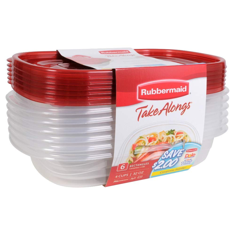 Rubbermaid boîtes dans réfrigérateur montrant gain de place