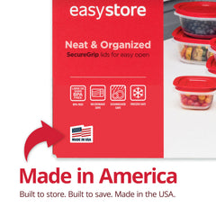 Rubbermaid EasyStore boîtes utilisées en pique-nique facilitant le transport
