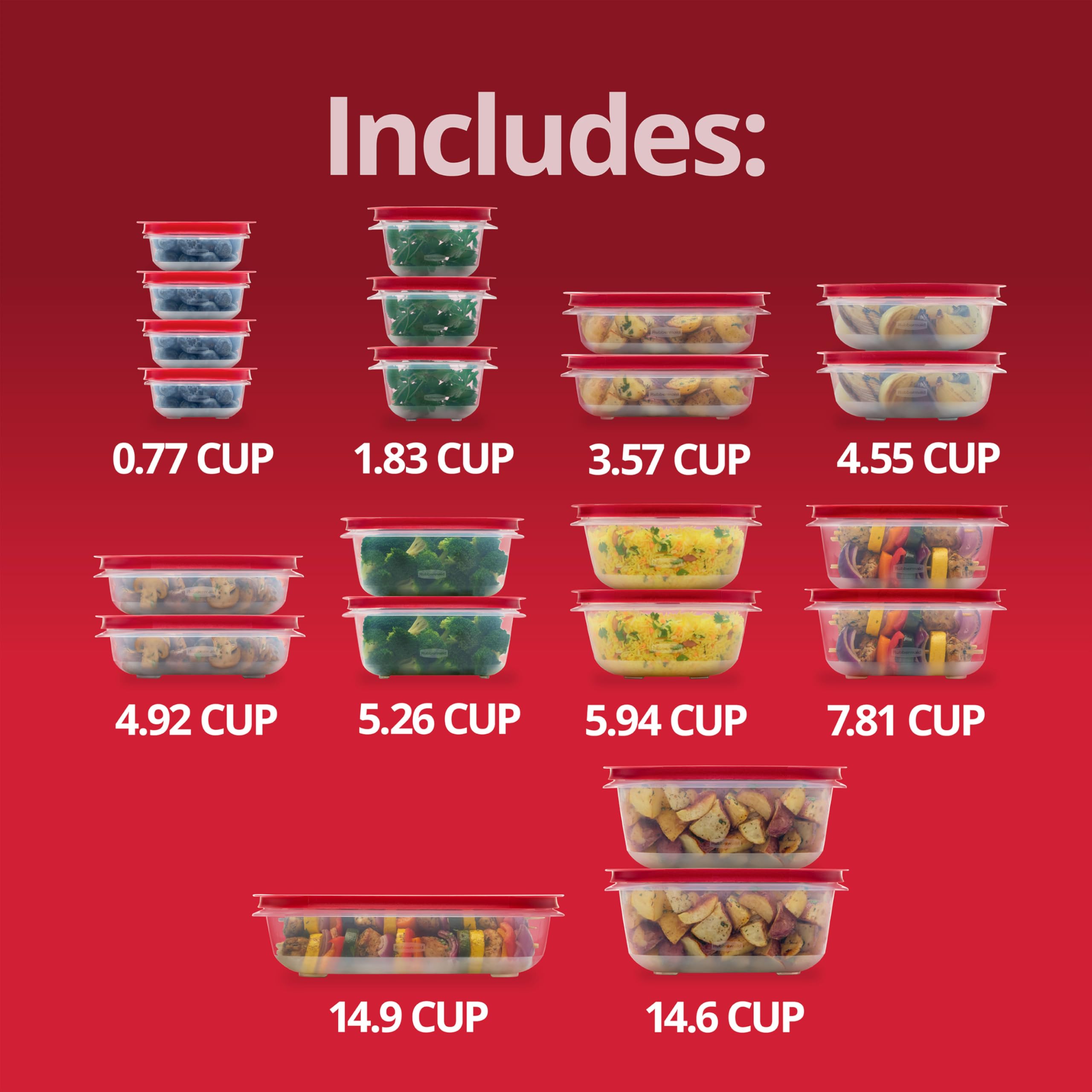 Rubbermaid EasyStore rangées dans le réfrigérateur optimisant l'espace