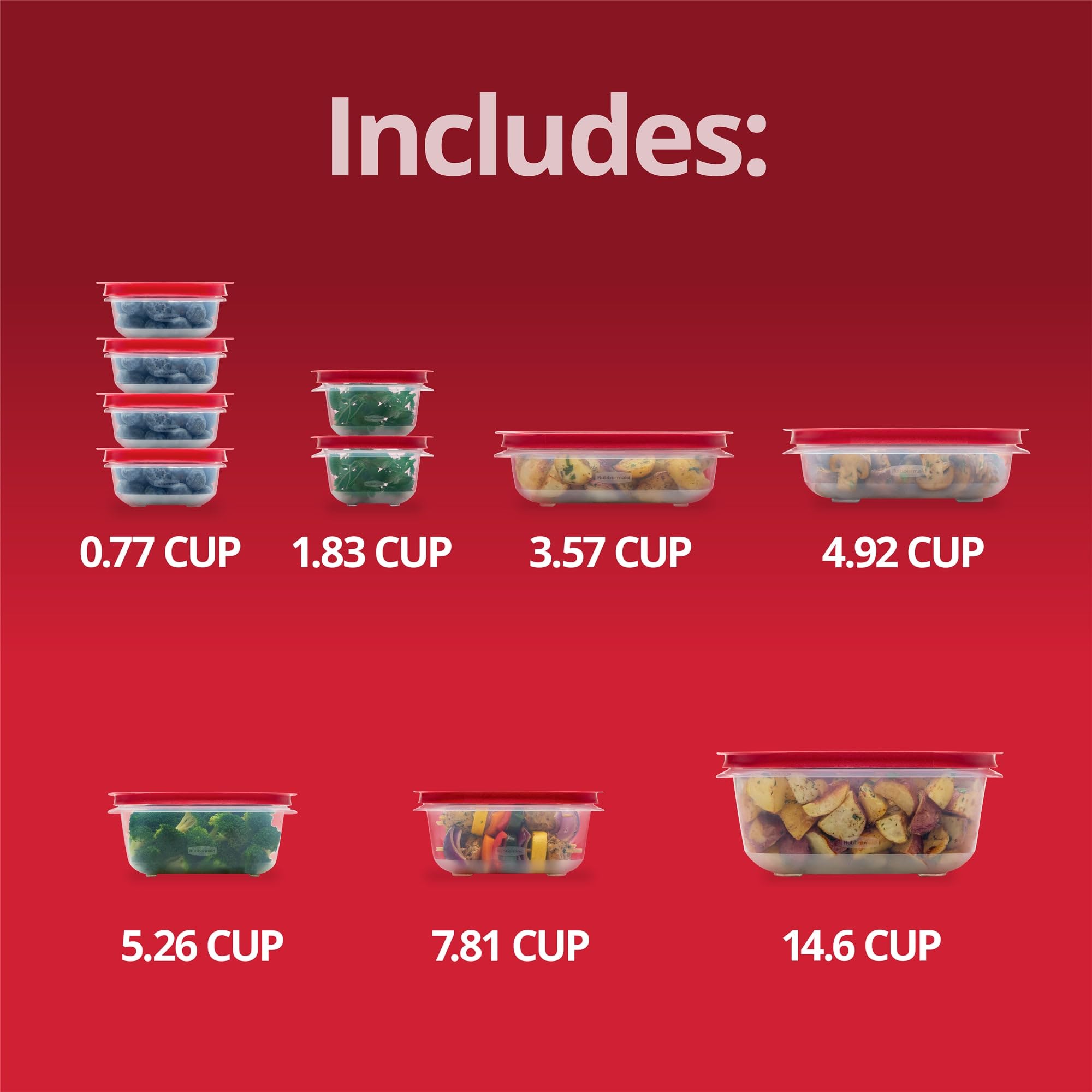 Rubbermaid ensemble rangé dans un garde-manger montrant organisation et économies d'espace