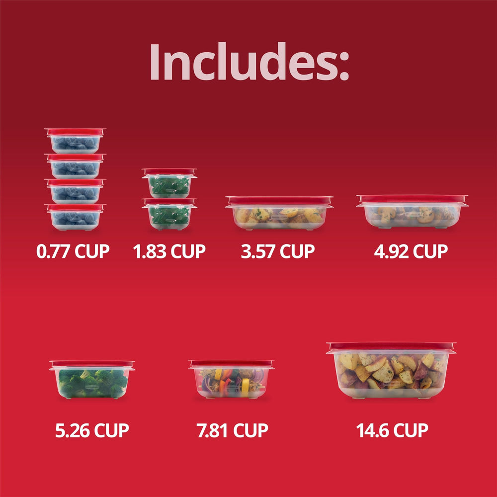 Rubbermaid ensemble rangé dans un garde-manger montrant organisation et économies d'espace