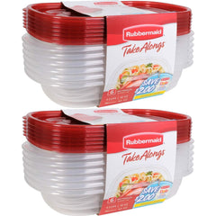 Rubbermaid vue avant pack de 12 pour rangement pratique