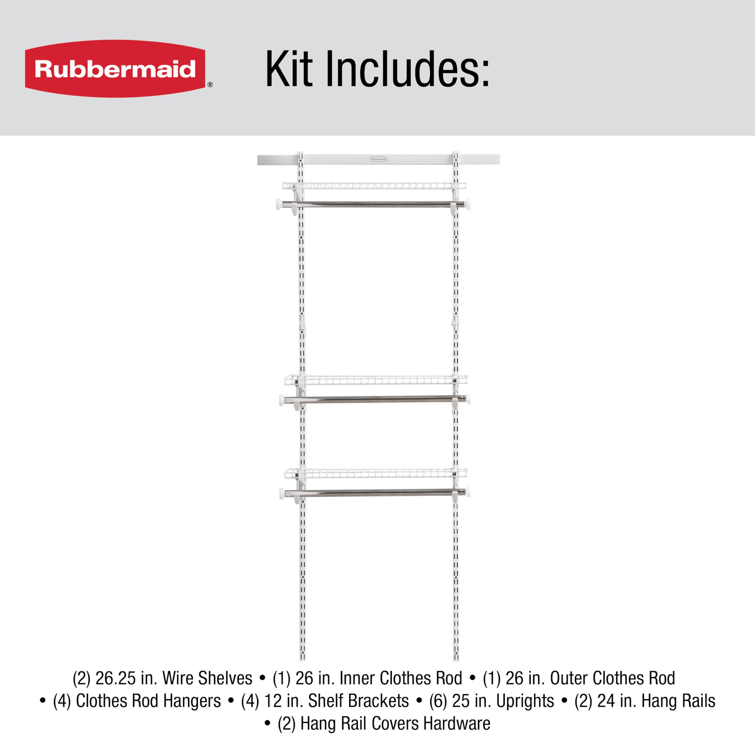 Rubbermaid mise en situation buanderie montrant rangement efficace et polyvalent