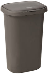 Rubbermaid poubelle face avant gris, design compact et capacité pratique