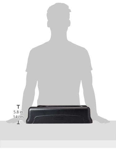 Rubbermaid texture plastique robuste et résistante pour un entretien simplifié