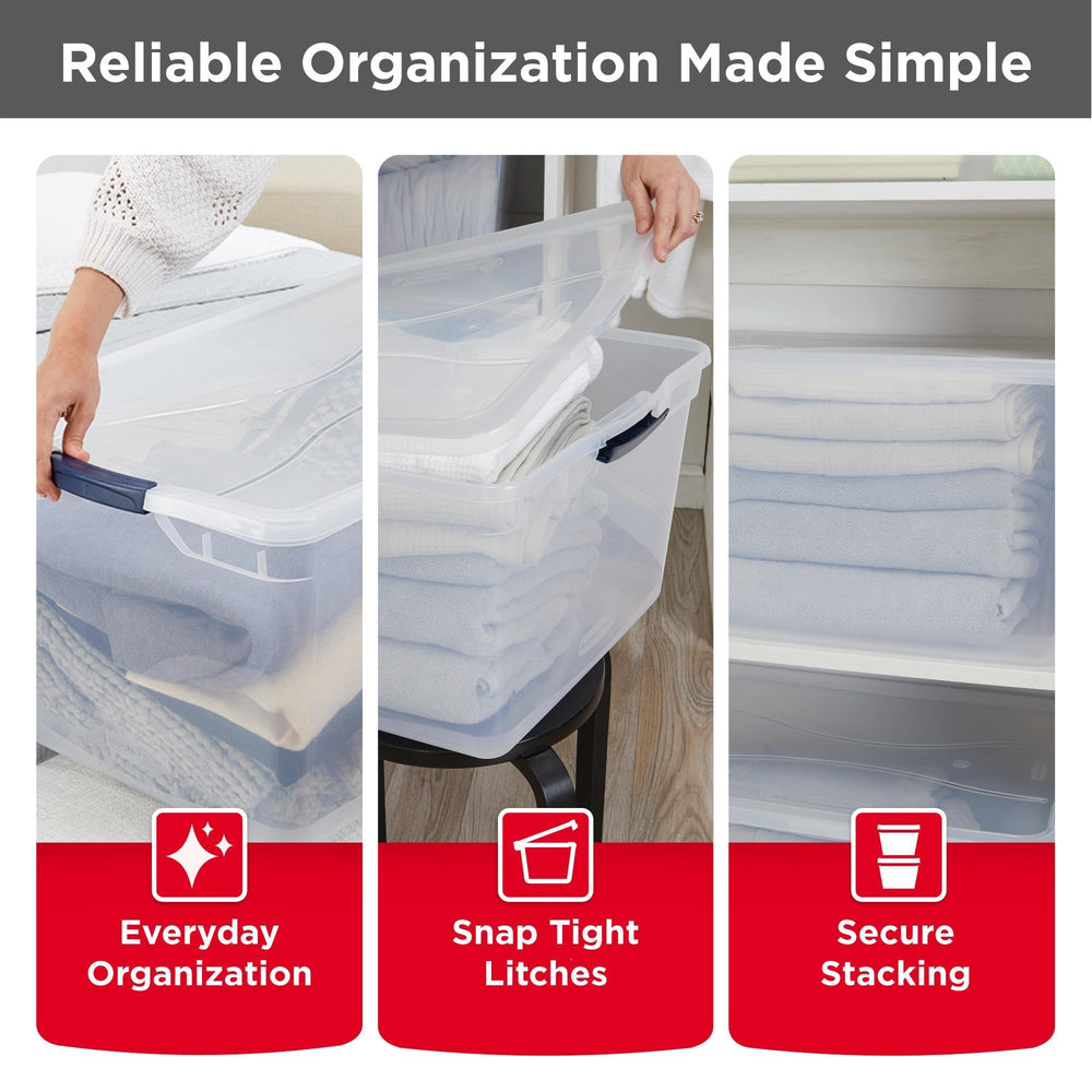 Rubbermaid détail du plastique sans BPA montrant résistance et durabilité