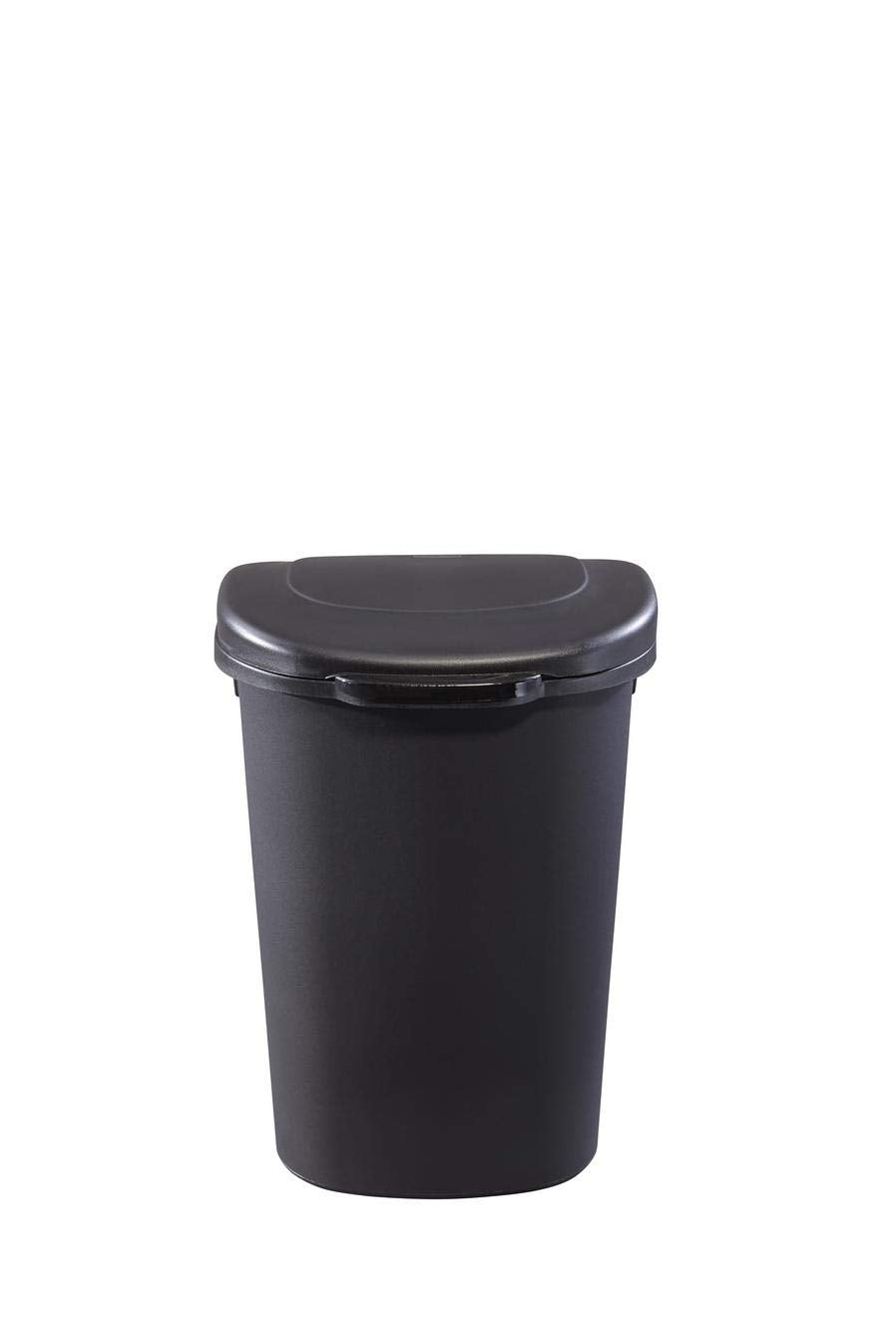 Rubbermaid poubelle face avant montrant design et capacité pratique