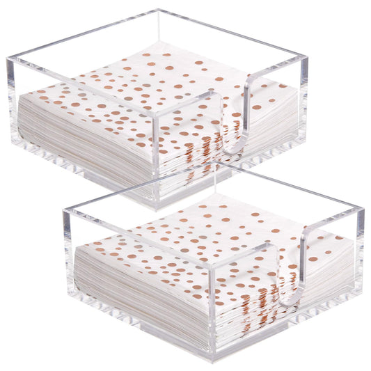 Rubtlamp vue de face du porte‑serviettes transparent présentant serviettes ordonnées