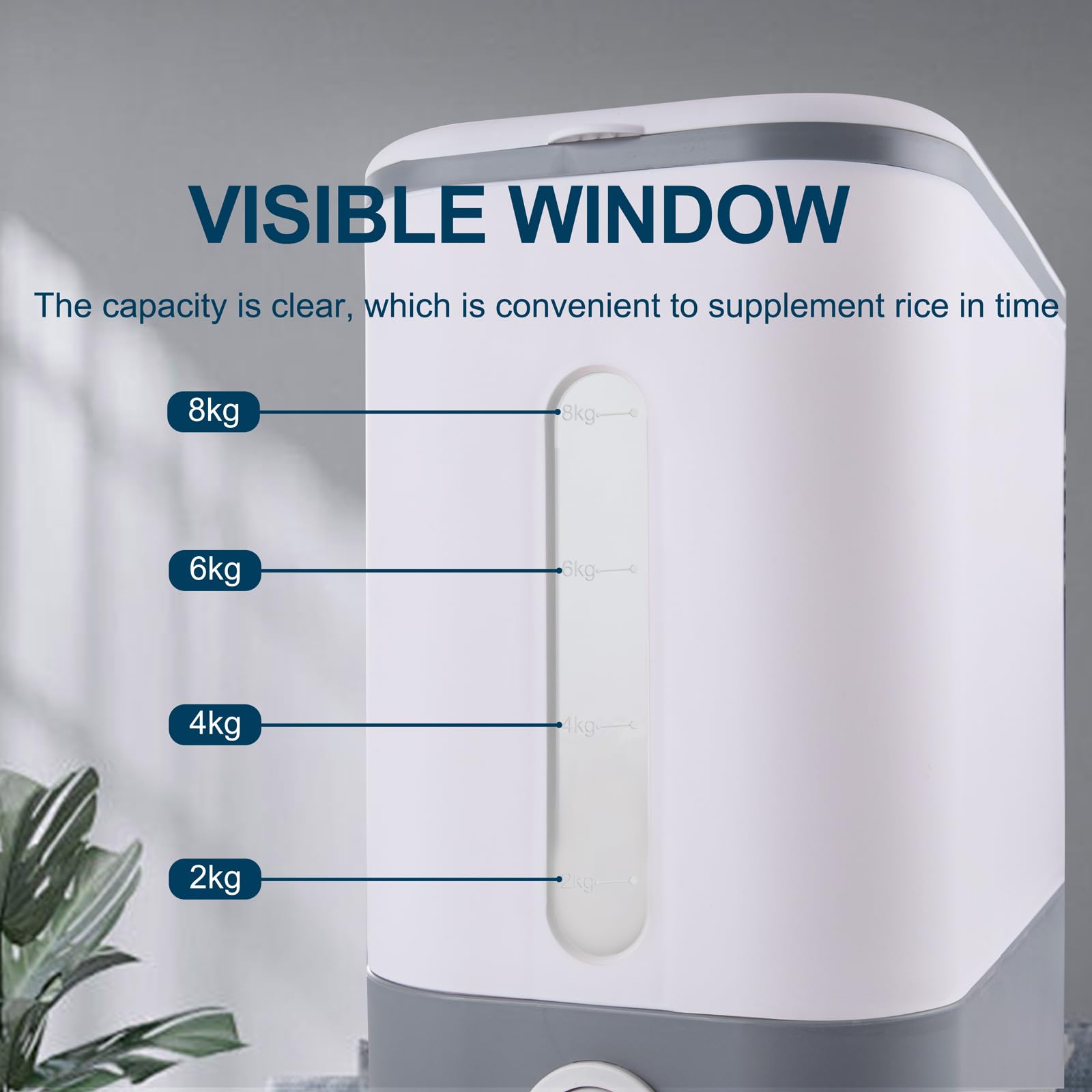 Rubtlamp tasse mesure incluse pour portions constantes et pratiques