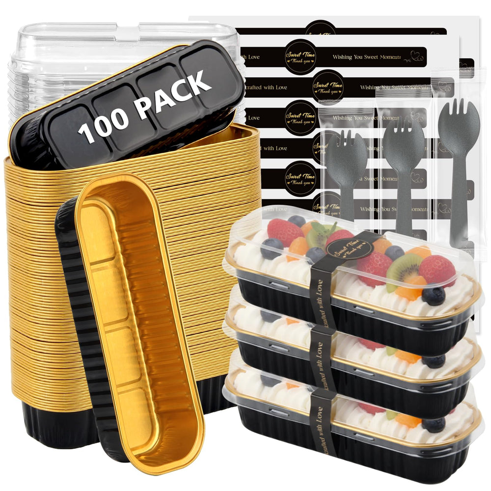 Ruckae face avant du paquet montrant 100 moules et couvercles pratique