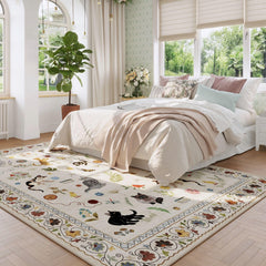 Tapis Rugcomf en situation salon offrant confort et style pratique