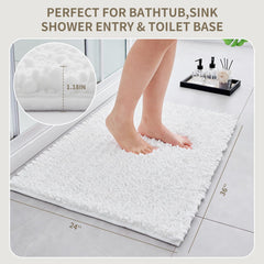 Ruggnovea gros plan chenille montrant texture dense et absorption