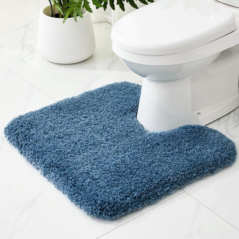 Ruggnovea tapis devant toilettes, confort moelleux et absorption rapide