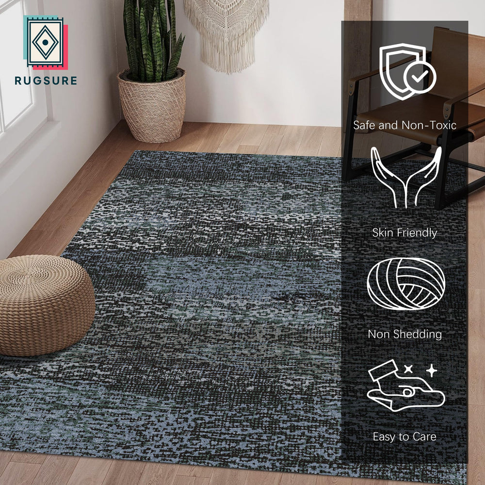 RUGSURE gros plan texture veloutée offrant confort au toucher