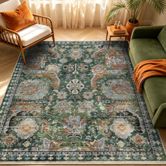 RUGSURE vue d'ensemble du tapis 5' x 7' apportant chaleur et praticité