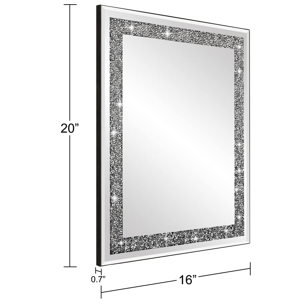 Ruomeng miroir en situation dans une entrée valorise l’espace