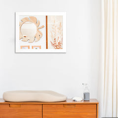 Ruomeng miroir installé au-dessus d'un lavabo améliorant luminosité et rangement