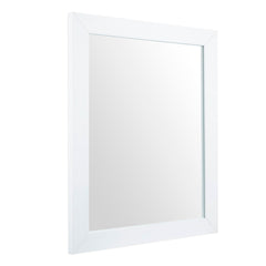 Ruomeng miroir rectangulaire face entière montrant finition blanche et reflet net