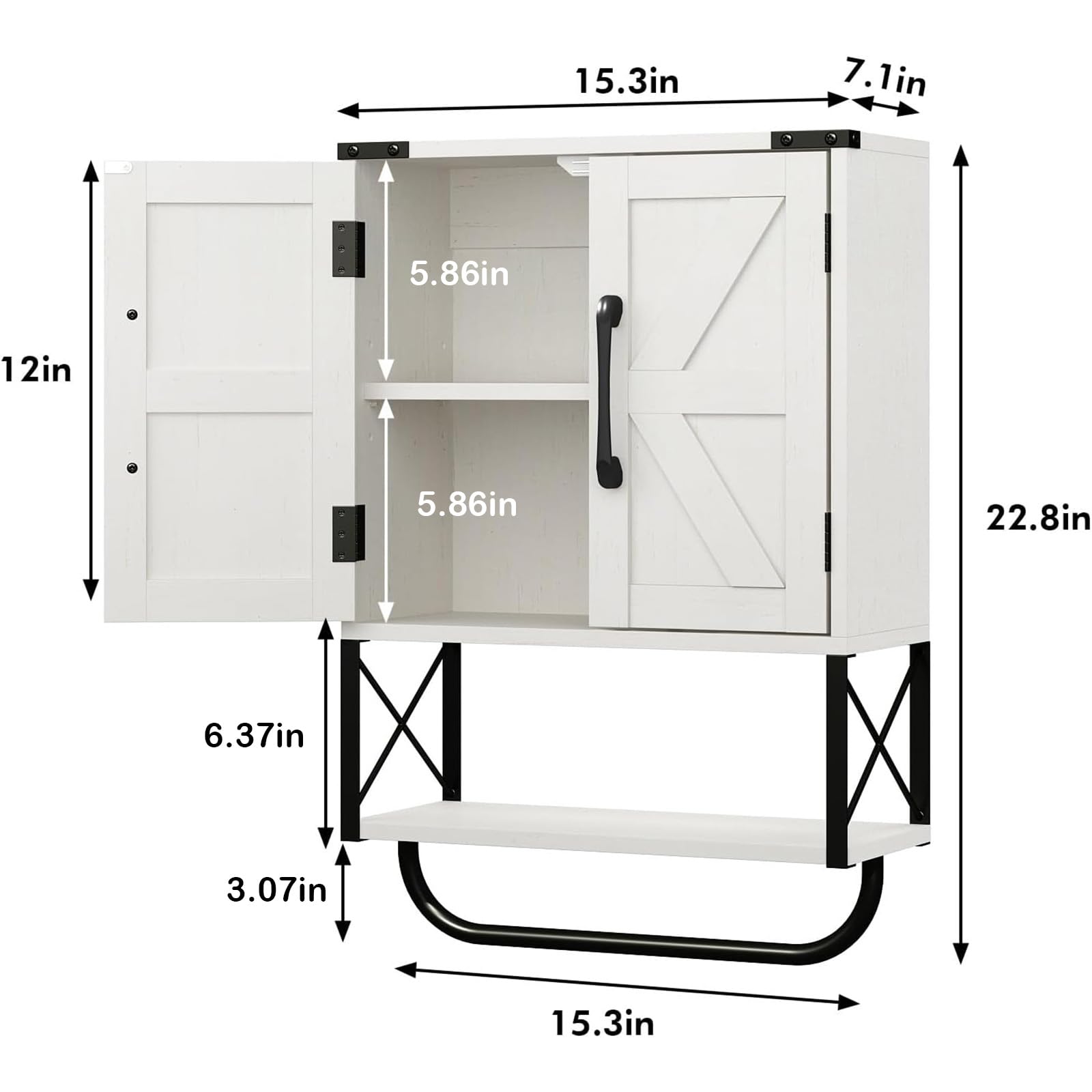 RUSTOWN étagère intérieure modulable pour organiser flacons efficacement