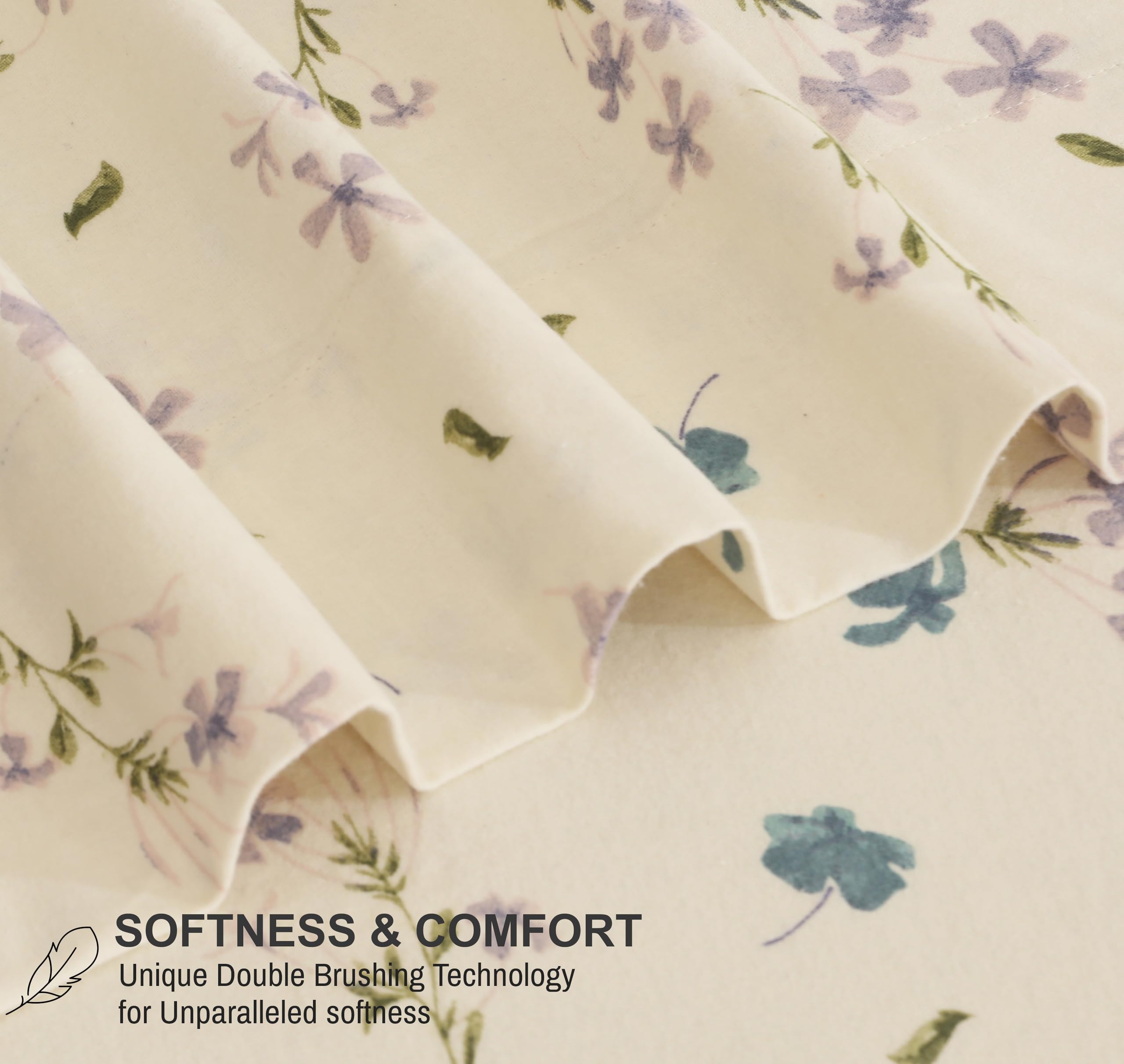 RUVANTI drap-housse avec bonnet profond tenant bien le matelas
