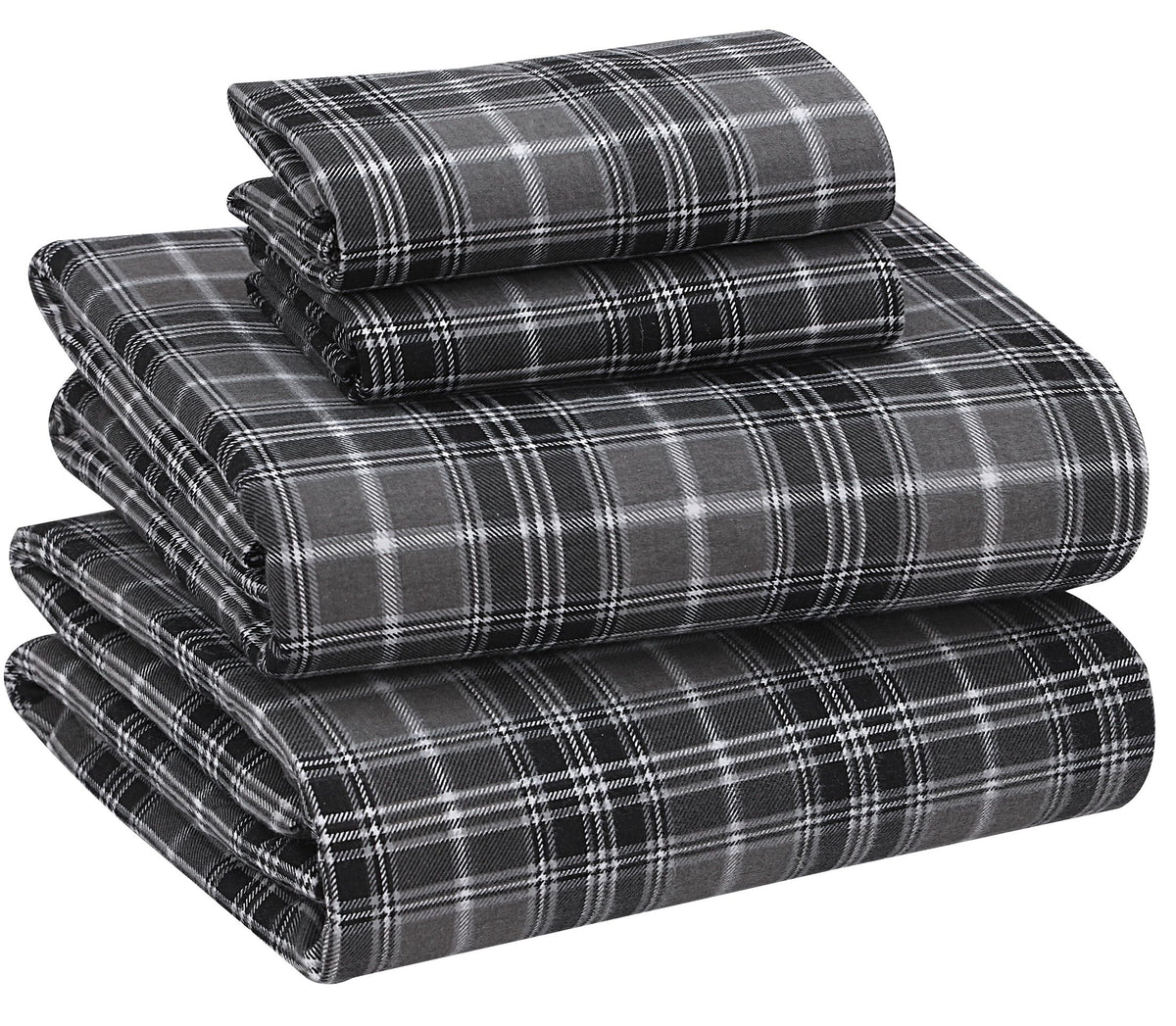 RUVANTI packaging avant du set flanelle king, protection et présentation soignée