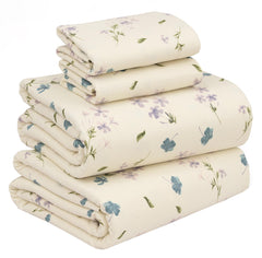 RUVANTI emballage ensemble flanelle King montrant contenu et qualité
