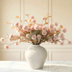 RyddeligHome bouquet entier beige prêt à décorer, élégant sans entretien