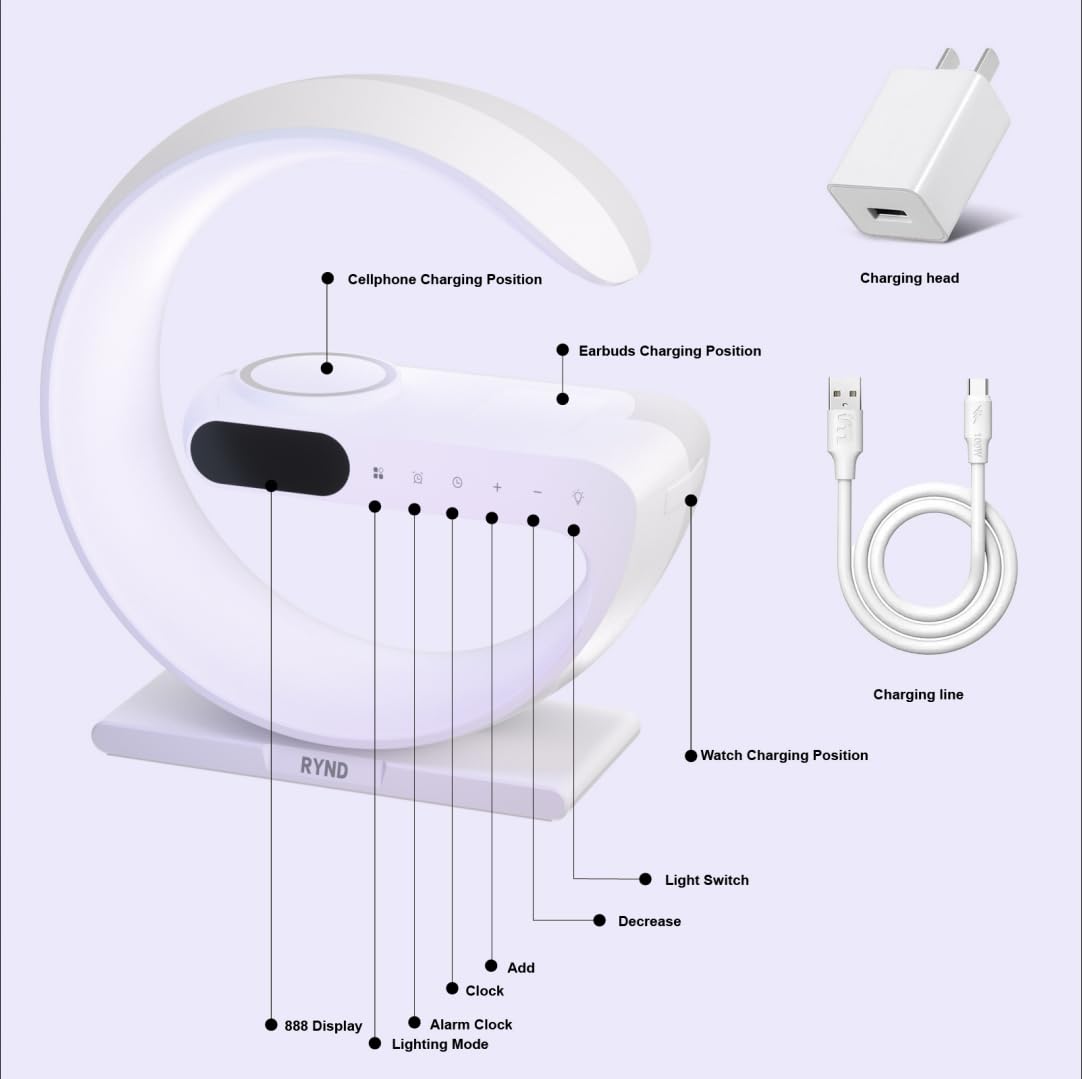 RYND 2026 charge simultanée téléphone et Apple Watch, gain de temps