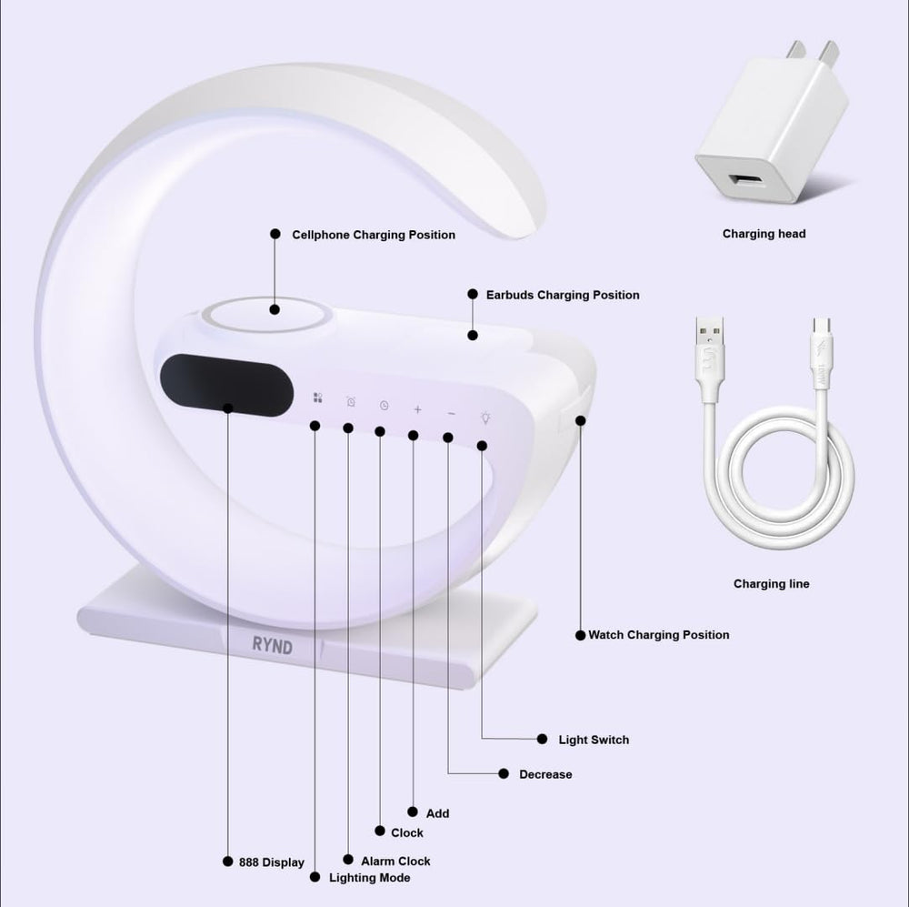 RYND 2026 charge simultanée téléphone et Apple Watch, gain de temps