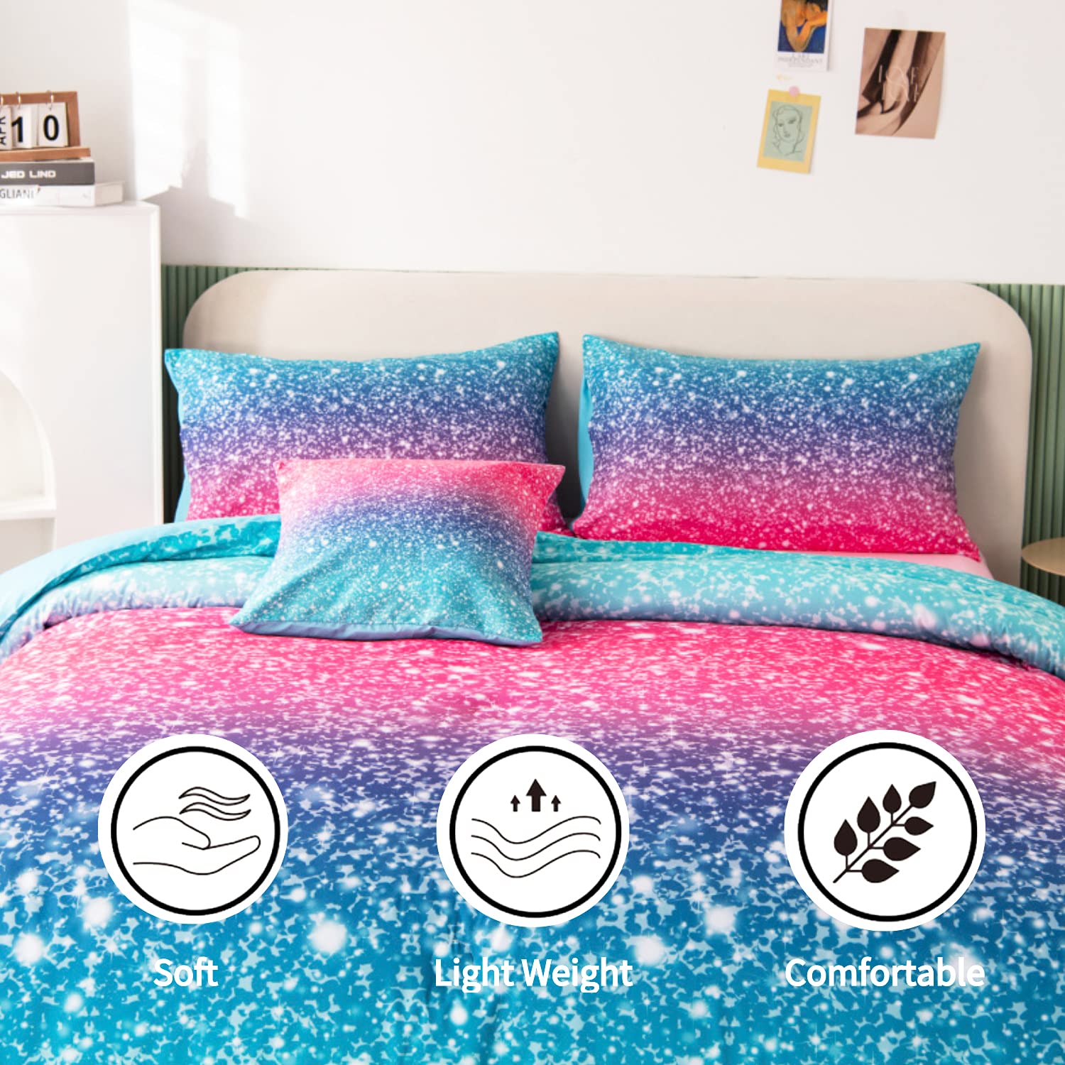 RYNGHIPY texture microfibre proche pour douceur visible et confort