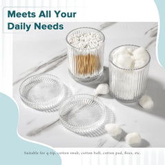 RYTOXILO pot pour coton et coton-tiges montrant rangement hygiénique