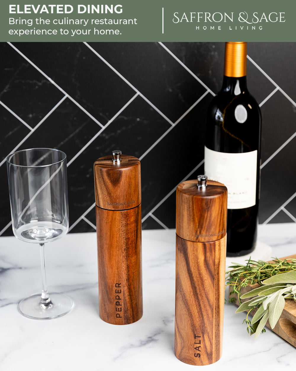 Saffron & Sage Home Living ouverture de remplissage pratique sans renversement