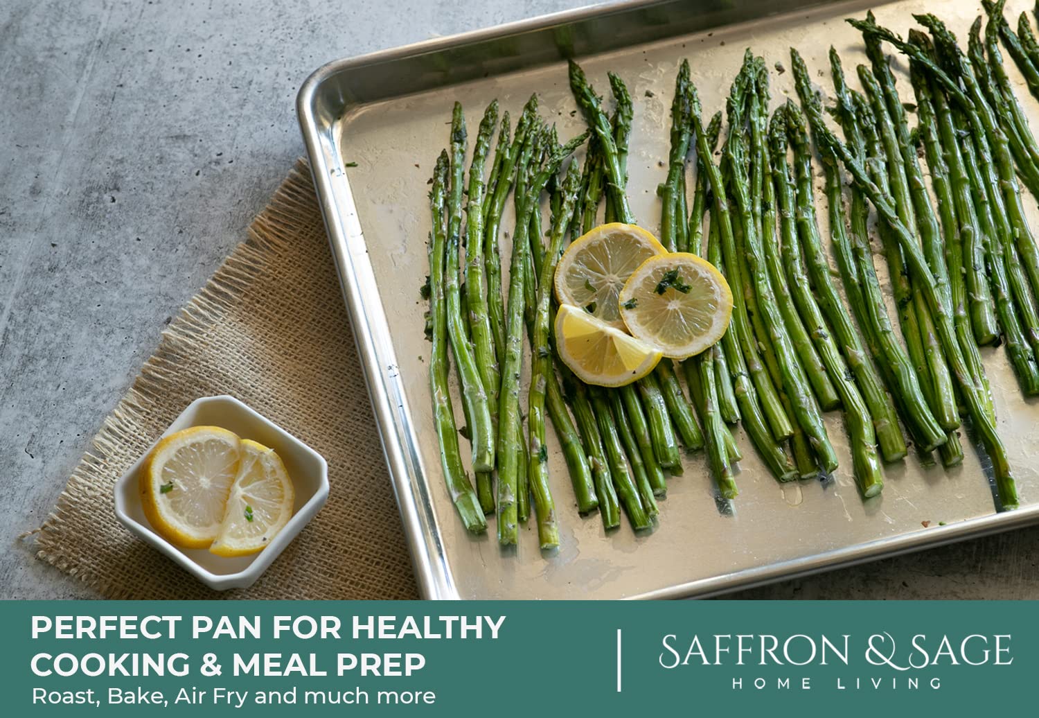 Saffron & Sage Home Living ensemble de deux plaques prêt pour batchs et meal-prep