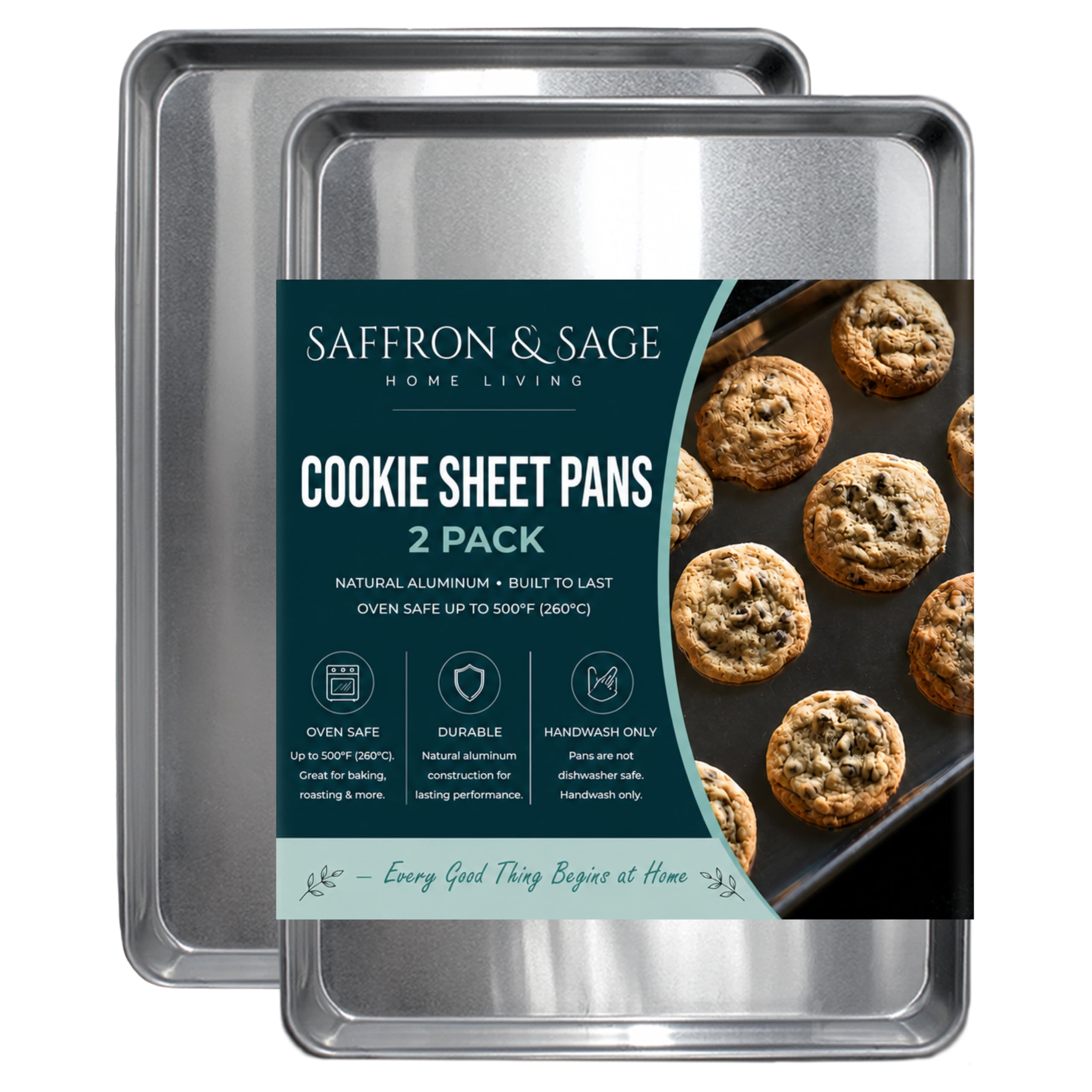 Saffron & Sage Home Living plaque face avant montrant solidité et finition