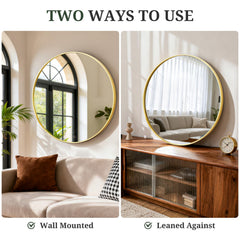 SageNest miroir en situation salle de bain, illumine et agrandit l'espace