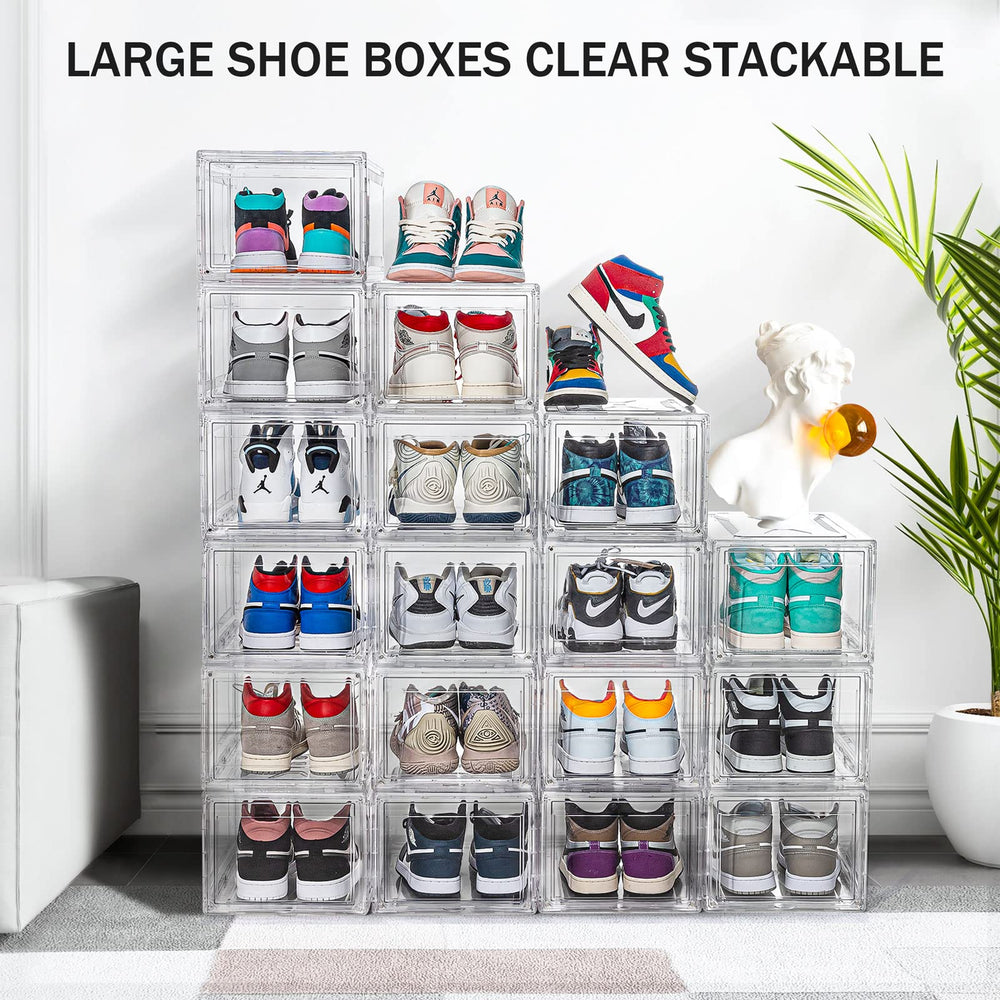 SAISTORY comparaison taille montrant capacité pour chaussures jusqu'au 14