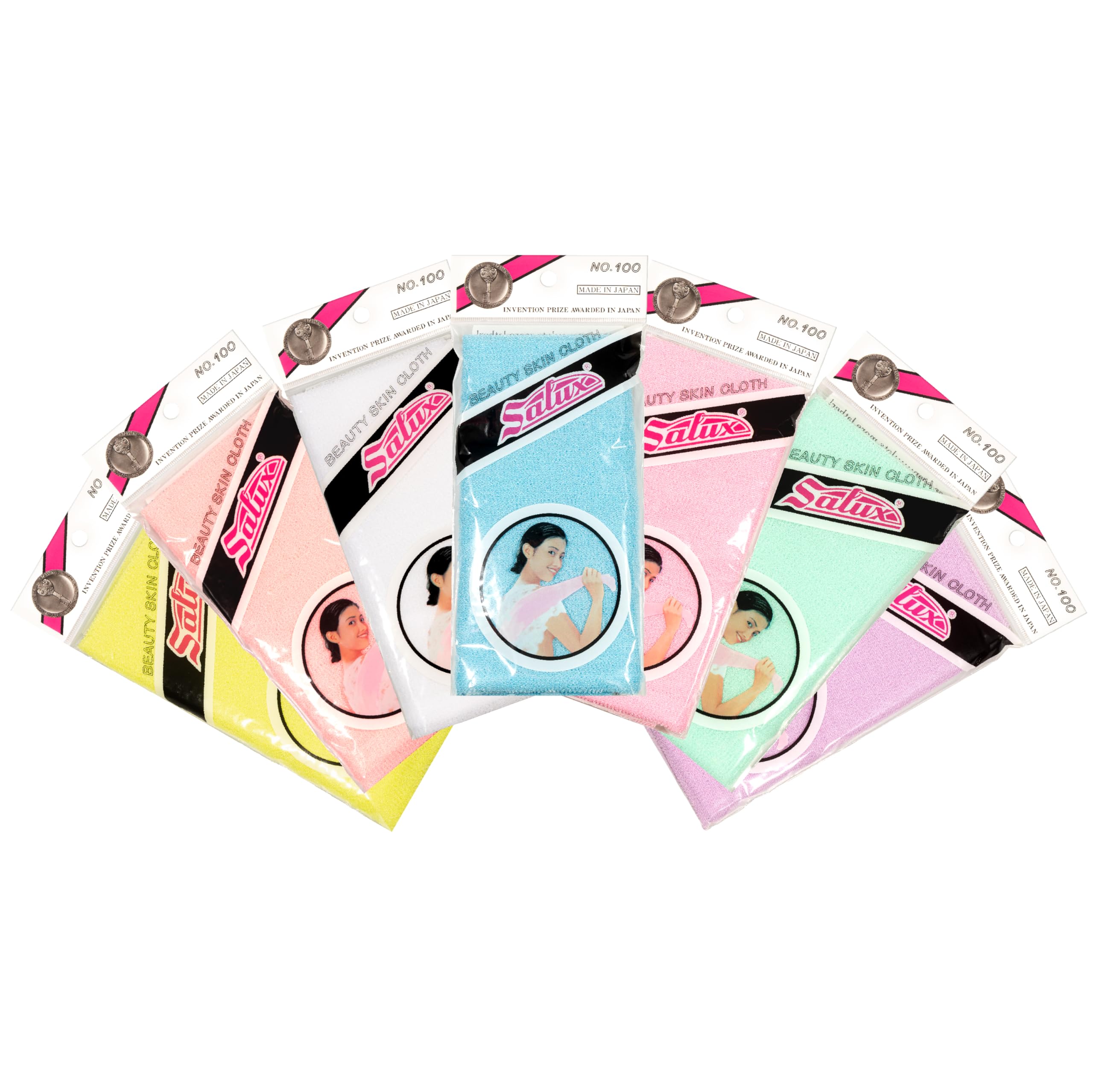 SALUX gros plan texture tissée exfoliation douce