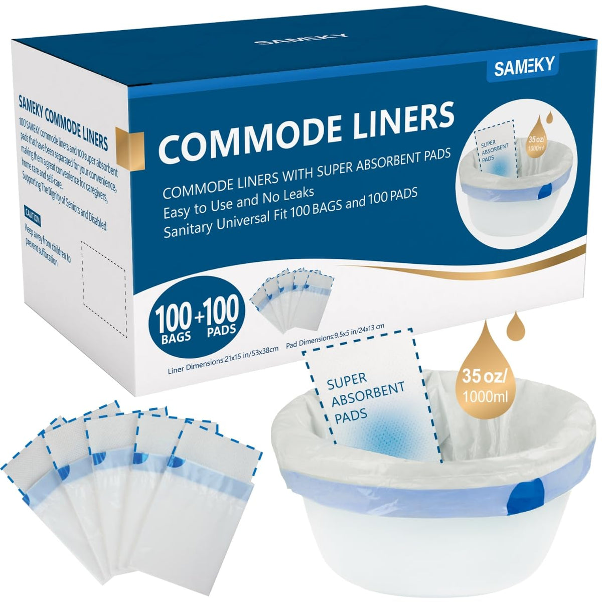 Sameky emballage solide du coffret offrant stockage pratique