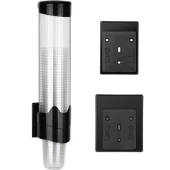 Samhe vue avant du distributeur noir pour organisation pratique