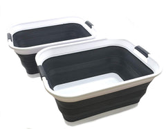 SAMMART bac pliable face avant montrant capacité et stabilité