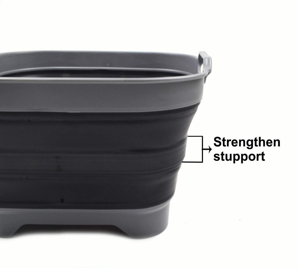 SAMMART bassine en camping portable idéale pour vaisselle extérieure