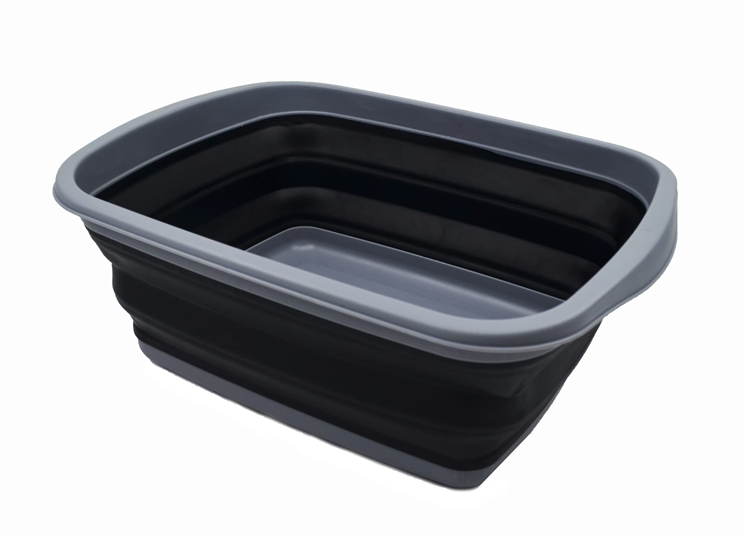 SAMMART bassine pliable face avant montrant capacité 10L et entretien facile