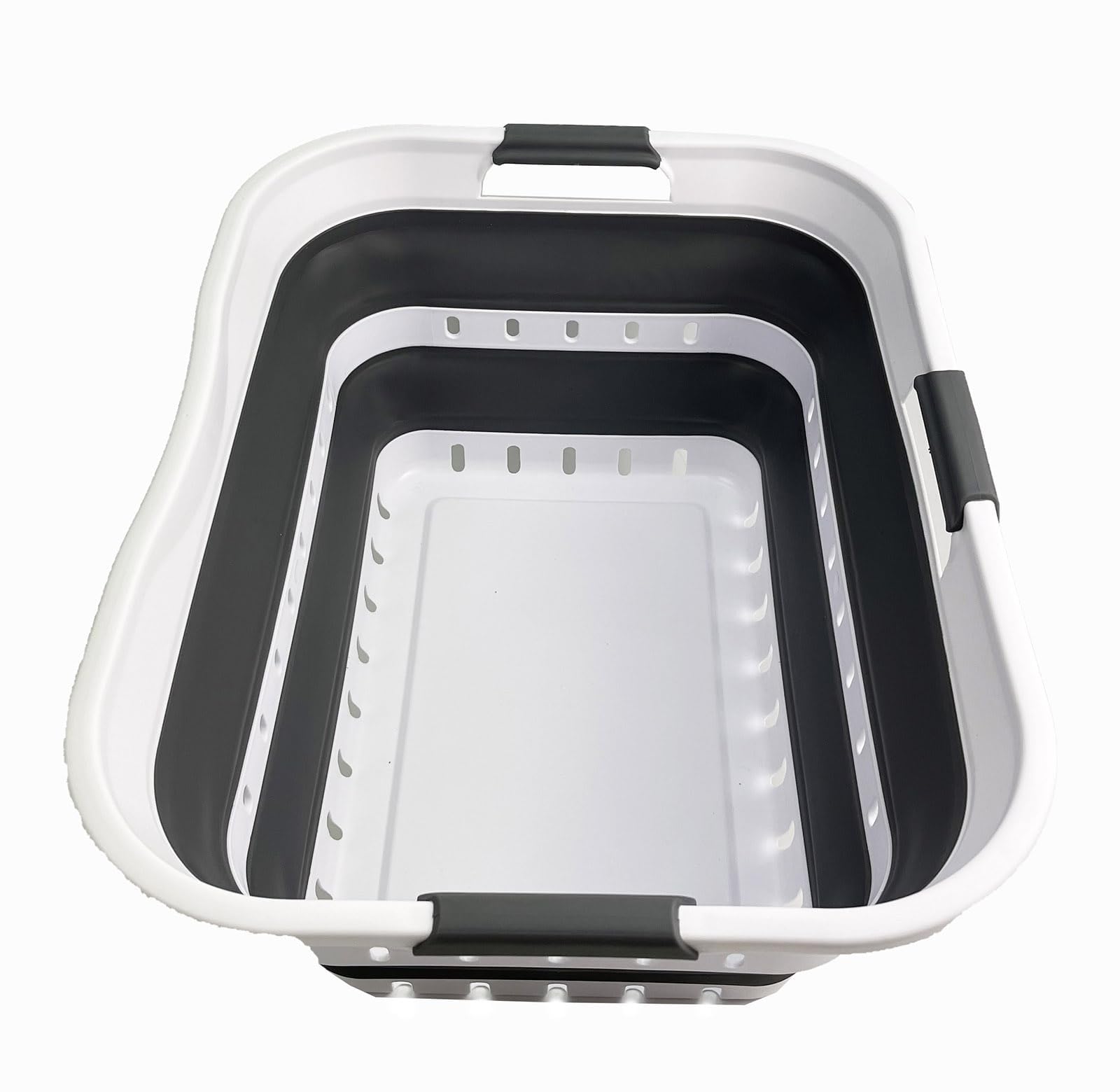 SAMMART panier en usage avec linge propre illustrant capacité 42L