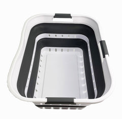 SAMMART panier en usage avec linge propre illustrant capacité 42L