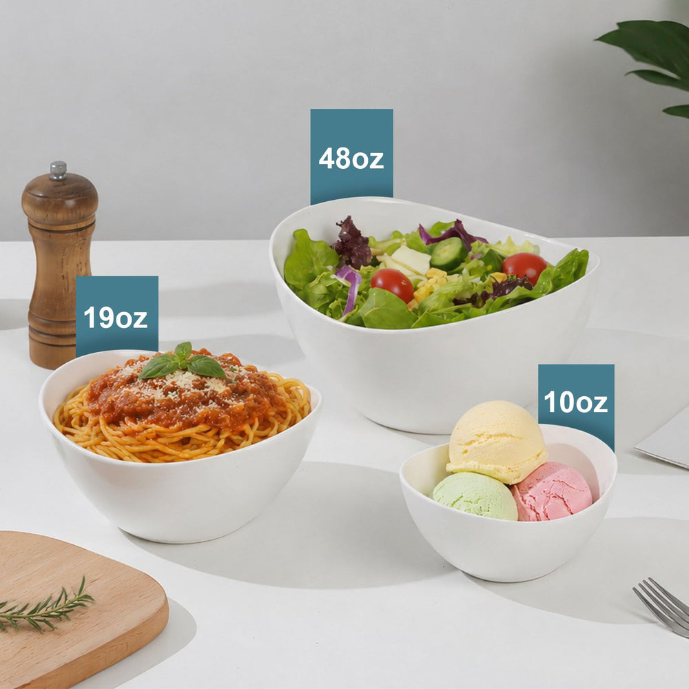 Samsle bol rempli de salade pour présentation soignée et usage quotidien